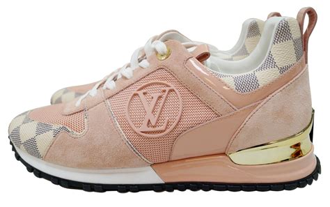 run away sneaker louis vuitton pink|Louis Vuitton denim runners.